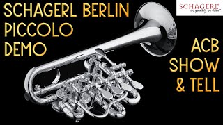 Schagerl Berlin Piccolo Trumpet demo Trent Austin ACB [upl. by Wons741]