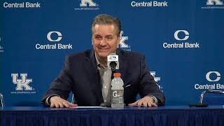 Kentucky Wildcats HC John Calipari  Georgia Postgame [upl. by Evelinn673]