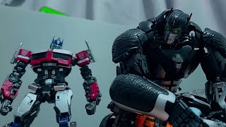 quotSomeone give me a real fightquot Transformers Rise of the Beast Stop Motion  Battletraps Death [upl. by Scornik]