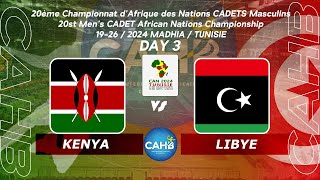 🤾DAY3🏆LIBYE🆚KENYA🏆 20st Men’s youth Africa Nations championship [upl. by Radek]