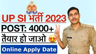 UPSI Recruitment 2023  UP Police SubInspector 4000 New Vacancy 2023  Age Qualification Syllabus [upl. by Lara]