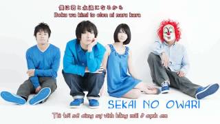 Vietsub SEKAI NO OWARI  Fushichou [upl. by Anyk]