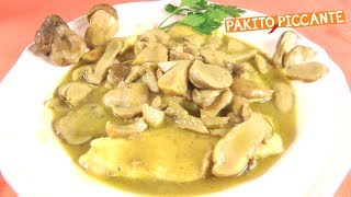 POLLO AI FUNGHI PORCINI Leggero e saporito • Ricetta di Pakitopiccante [upl. by Seebeck891]