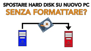 Si può spostare lhard disk sul nuovo PC SENZA FORMATTARE [upl. by Aillil393]