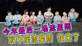 动画：双子座流星雨来啦，怪小逗把流星吓跑！ [upl. by Aihsram]