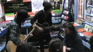 Idlewild  Live at Avalanche Records Glasgow 061009 [upl. by Anyar516]