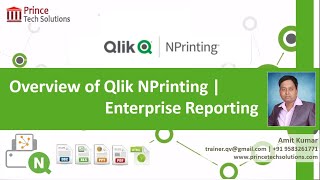 Overview of Qlik NPrinting  Enterprise Reporting [upl. by Maegan]