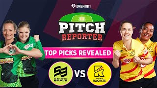 SOBW vs TRTW  TOP PICKS  The Hundred  Pitch Reporter [upl. by Ecal]