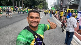 Avenida Paulista 25 Fevereiro 2024 aovivo [upl. by Htiderem112]