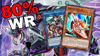 NEW 80 WIN RATE ROKKET FT BORRELOAD FURIOUS DRAGON Decklist  Guide YuGiOh Duel Links [upl. by Acined]