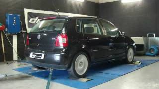 Reprogrammation moteur VW Polo tdi 100cv  142cv dyno digiservices [upl. by Urita248]