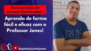 Domine a Nomenclatura de Alcanos Ramificados As Melhores Dicas com o Professor Jonesquot [upl. by Enirhtac653]