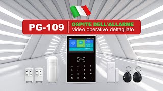 【Italia】Video operativo dettagliato dellhost di allarme PG109 [upl. by Alket602]