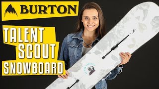 2018 Burton Talent Scout Snowboard  Womens  Review  TheHousecom [upl. by Silvan]