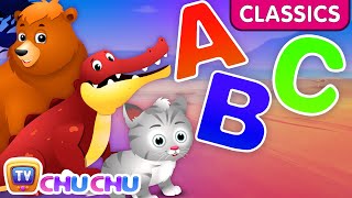 ABC Alphabet Animals – Animal Names and Animal Sounds  Toddler Learning Videos  ChuChu TV Classics [upl. by Einahpetse]