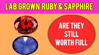 What is Lab created Ruby amp Sapphire  GEMS CREST [upl. by Edelstein]