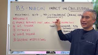 NIACIN Vitamin B3 Impact on Cholesterol [upl. by York583]