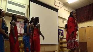 Osiligi Troupe of Maasai Warriors at Carbeile school Torpoint [upl. by Aihcats459]