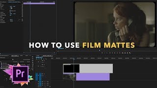 How To Use Film Mattes  Edit Tutorial [upl. by Ytteb]