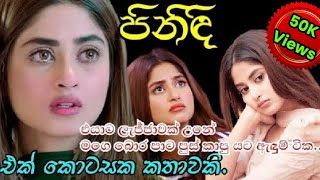 පිනිඳි  කෙටි කතාවකි  Sinhala novel short story  Anudi amp Dinesh Novels [upl. by Aynekat771]