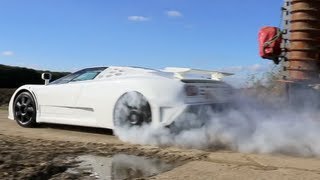 Bugatti EB110 SS Burnout [upl. by Notnirb]