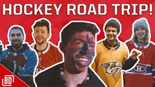 THE ULTIMATE HOCKEY ROAD TRIP [upl. by Ellerd]