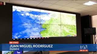 Inamhi informa sobre el clima que tendremos en el Ecuador [upl. by Llebyram]