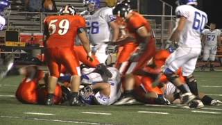 Doane Football 2012  1st Half Season Highlights [upl. by Mehsah]