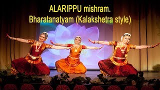 ALARIPPU mishram Bharatanatyam Kalakshetra style [upl. by Rebna]