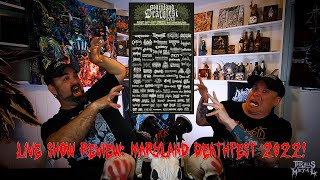 Live Show Review Maryland Deathfest 2022 [upl. by Dibri]