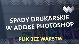 Jak dorobić spady w Adobe Photoshop cz 2  Plik bez warstw  Tutorial [upl. by Scriven]