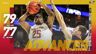 Maryland vs Belmont First round NCAA tournament extended highlights [upl. by Nnod]