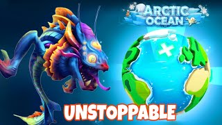 HUNGRY SHARK WORLD 🌎 COSMIC ALAN SHARK UNSTOPPABLE 🦈 ARCTIC OCEAN CLASSIC MODE FULL GAMEPLAY HD [upl. by Angi]