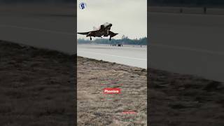 Departure of phantom fighter aircraft shorts aviation airforce [upl. by Ailenroc]