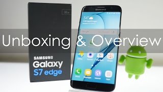 Samsung Galaxy S7 Edge Unboxing amp Overview Indian Exynos [upl. by Ahseyd]