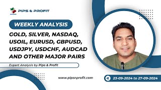 WEEKLY ANALYSIS IN HINDI 2327 SEP 2024 GOLDSILVEROILNASDAQUS30 [upl. by Nuahsad]