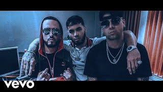 Wisin amp Yandel Anuel AA  Única Remix Official Video  Exclusive Version [upl. by Minoru462]