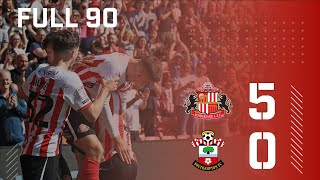 Full 90  Sunderland AFC 5  0 Southampton FC [upl. by Gabriel]