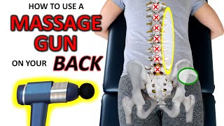 How to Use a Massage Gun on your Lower Back amp Glutes [upl. by Consuelo]