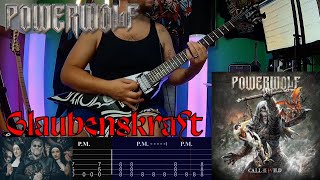 Powerwolf  Glaubenskraft Guitar Cover Tab [upl. by Betthezul]