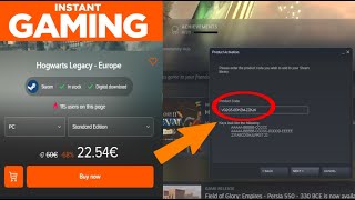 🧡 How to activate games from INSTANT GAMING on Steam TIP TO GET CHEAPER PRICE [upl. by Lavelle]