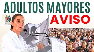 🔔Adultos Mayores La Presidenta da AVISO este Martes 12 de Noviembre🔔 [upl. by Agiaf]