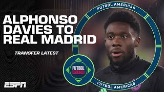 Alphonso Davies CLOSING IN on move Real Madrid from Bayern Munich  ESPN FC [upl. by Atis]