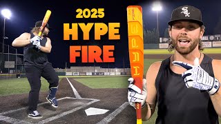 Hitting with the 2025 EASTON HYPE FIRE  USSSA Baseball Bat Review [upl. by Mixie]