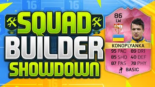 FIFA 16 SQUAD BUILDER SHOWDOWN PINK KONOPLYANKA FUTTIES Tournament Prize Konoplyanka [upl. by Parrie]