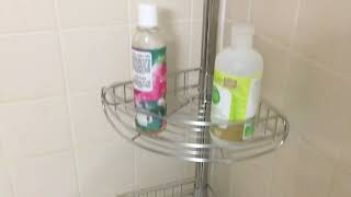 AllZone Shower Corner Caddy  REVIEW amp FULL INSTALLATION [upl. by Wilfred]