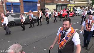 Shankill Road Defenders No3  Whiterock District No 9 Parade  240623 4K [upl. by Davine]