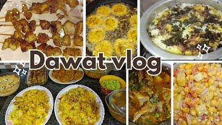 Special Dawat VlogDawat Main Kiya BnayaDawat Menu And PreparationPakistani VlogerShaista Adnan [upl. by Aserahs]