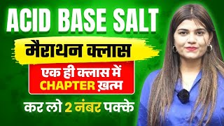 ब्रहमास्त्र Series Marathon Acid Base salt class 21 For Railway Exams By Kajal Ma’am rrbntpc alp [upl. by Shuping]