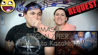 Dimash Kudaibergenov  Tugan Zher A Tribute to Kazakhstan COUPLES REACTION [upl. by Alfeus]